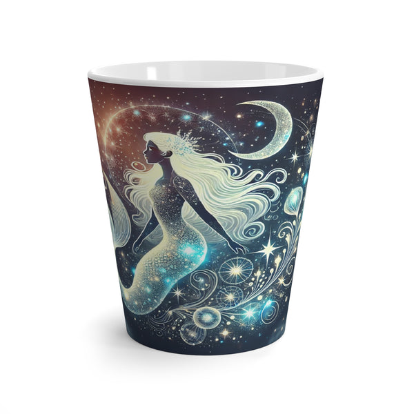 Mystic Mermaid Constellation Latte Mug 12oz Printify Mug - Tracy McCrackin Photography