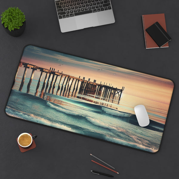 Mesmerizing Ocean Waves Desk Mat 12" × 18" Printify Home Decor - Tracy McCrackin Photography