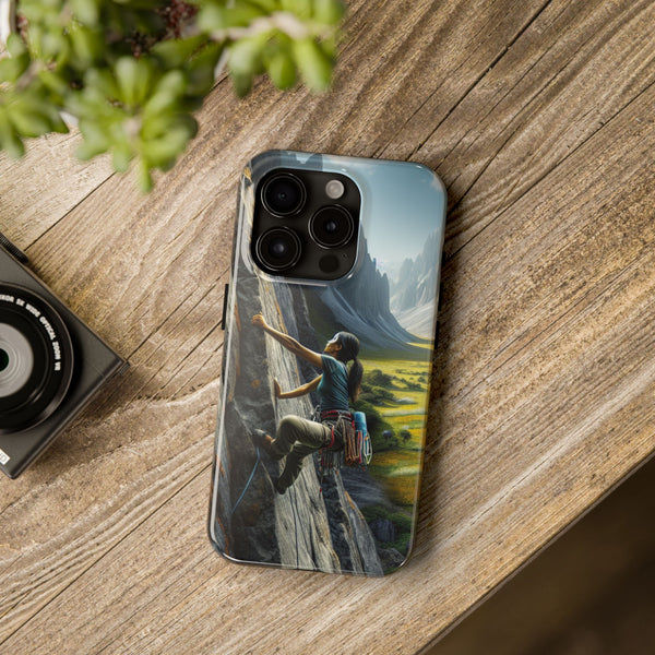 Rock Climbing Elation! Tough Phone Cases Printify Phone Case - Tracy McCrackin Photography