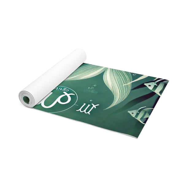 The Pristine Sea Sage: Virgo Merman Yoga Mat 24” x 72” Printify Home Decor - Tracy McCrackin Photography