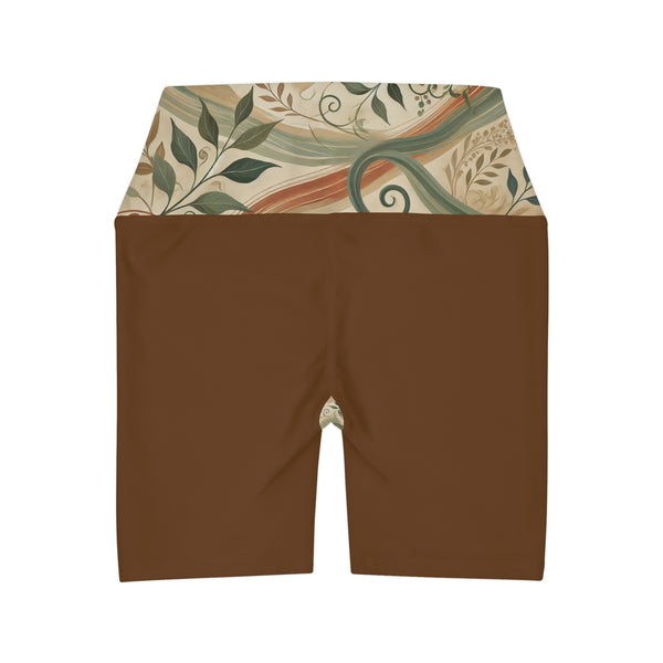 Embrace Nature’s Calm with Every Move High Waisted Yoga Shorts (AOP) 2XS Printify All Over Prints - Tracy McCrackin Photography