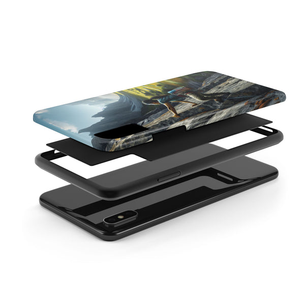 Rock Climbing Elation! Tough Phone Cases Printify Phone Case - Tracy McCrackin Photography