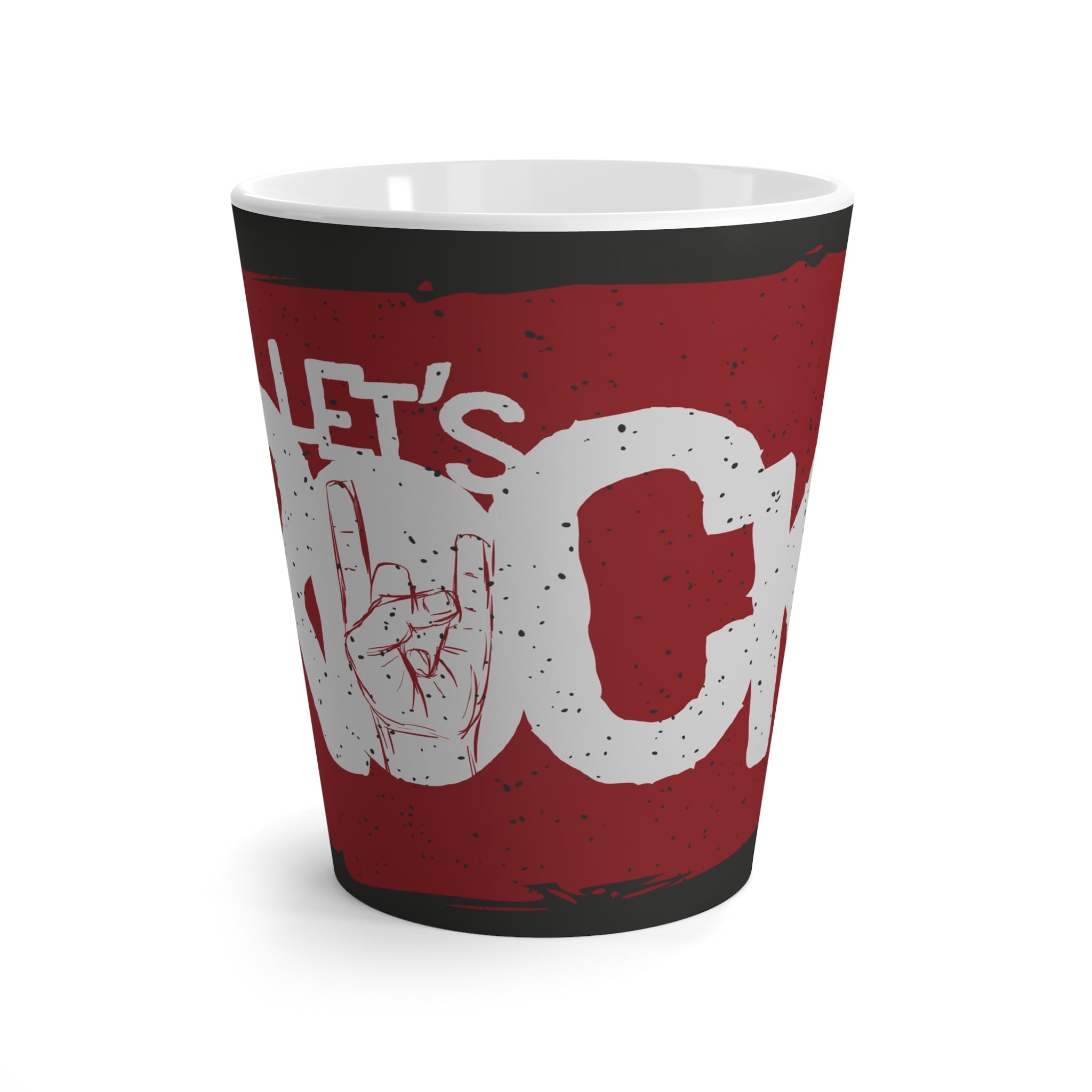 Let's Rock Latte Mug 12oz Printify Mug - Tracy McCrackin Photography