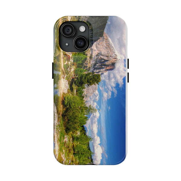 Spring Awakening: Mountains in Full Bloom - Tough Phone Cases iPhone 15 Printify Phone Case - Tracy McCrackin Photography