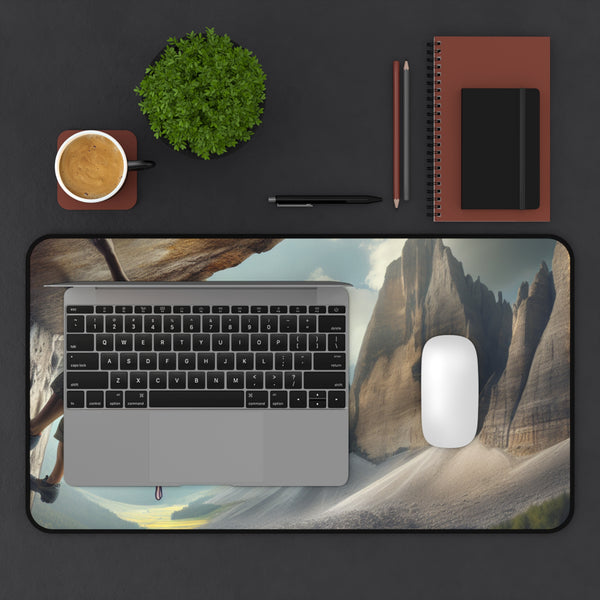Epic Rock Climbing Adventure Computer Pad 12" × 18" Printify Home Decor - Tracy McCrackin Photography