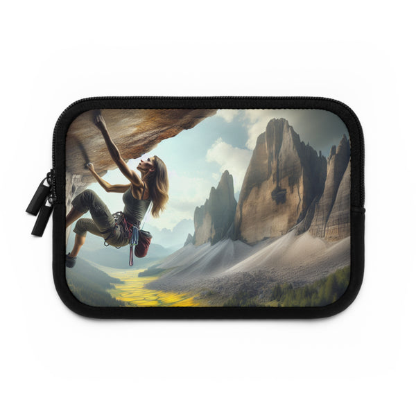 he Stunning Climb to New Heights - Laptop Sleeve Black / 7" Printify Laptop Sleeve - Tracy McCrackin Photography