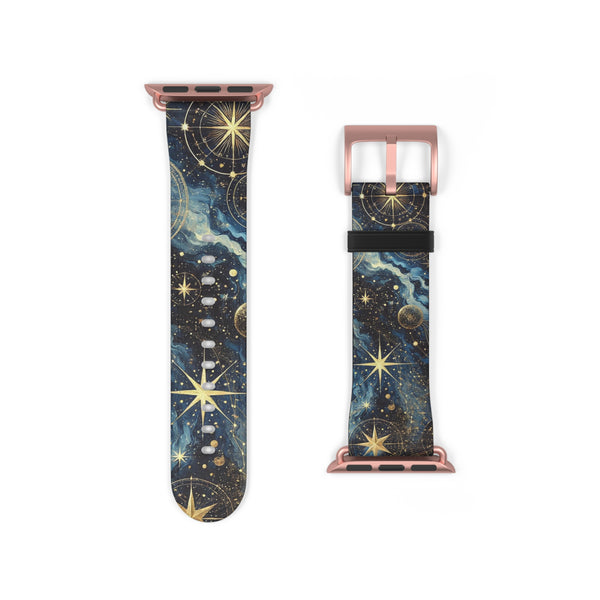 Space Watch Band 38 - 41 mm / Black Matte Printify Accessories - Tracy McCrackin Photography