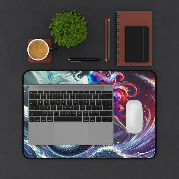Gothic Seawitch Desk Mat 12" × 18" Printify Home Decor - Tracy McCrackin Photography