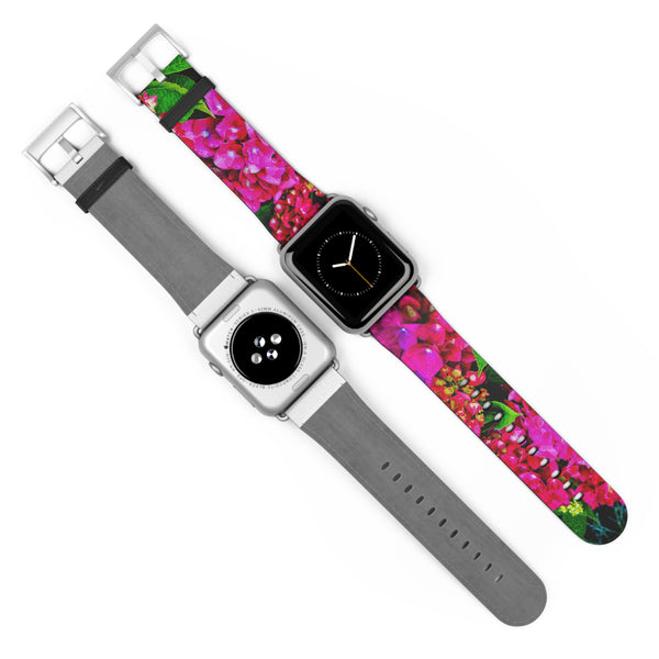 Vibrant Floral Band Watch Band 38 - 41 mm / Black Matte Printify Accessories - Tracy McCrackin Photography
