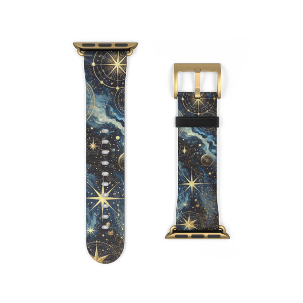 Space Watch Band 38 - 41 mm / Black Matte Printify Accessories - Tracy McCrackin Photography