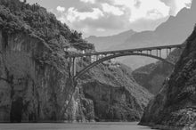 Load image into Gallery viewer, Timeless Elegance: The Red Bridge of the Yangtze Giclee / Colored / 8 x 10 Tracy McCrackin Photography Wall art - Tracy McCrackin Photography