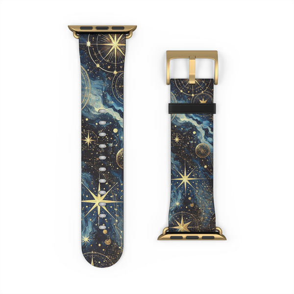 Space Watch Band 38 - 41 mm / Black Matte Printify Accessories - Tracy McCrackin Photography