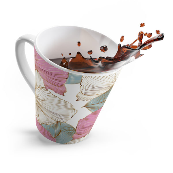 Petal Perfection Latte Mug 12oz Printify Mug - Tracy McCrackin Photography