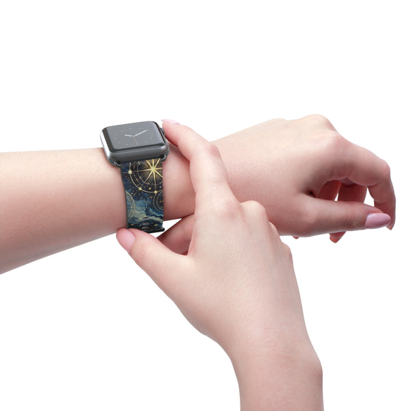 Space Watch Band 38 - 41 mm / Black Matte Printify Accessories - Tracy McCrackin Photography