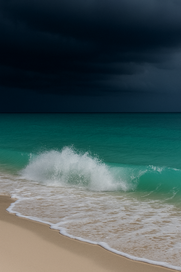Tempest Tides – Cancun’s Jewel-Toned Storm Giclee / Colored / 8 x 10 Tracy McCrackin Photography Wall art - Tracy McCrackin Photography