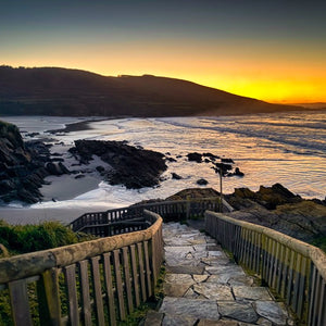 Spain's Golden Path to the Atlantic Giclee / Colored / 8 x 12 Tracy McCrackin Photography Wall art - Tracy McCrackin Photography