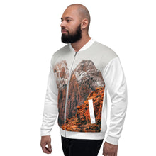 Load image into Gallery viewer, Red Rocks Unisex Bomber Jacket Tracy McCrackin Photography - Tracy McCrackin Photography