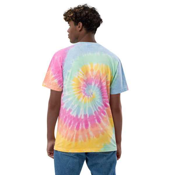 Quality Times, Quality Climbs Oversized tie-dye t-shirt Tracy McCrackin Photography - Tracy McCrackin Photography