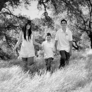 children-walking-through-tall-grass-bw Giclee / Vintage / 5 x 7 Tracy McCrackin Photography - Tracy McCrackin Photography
