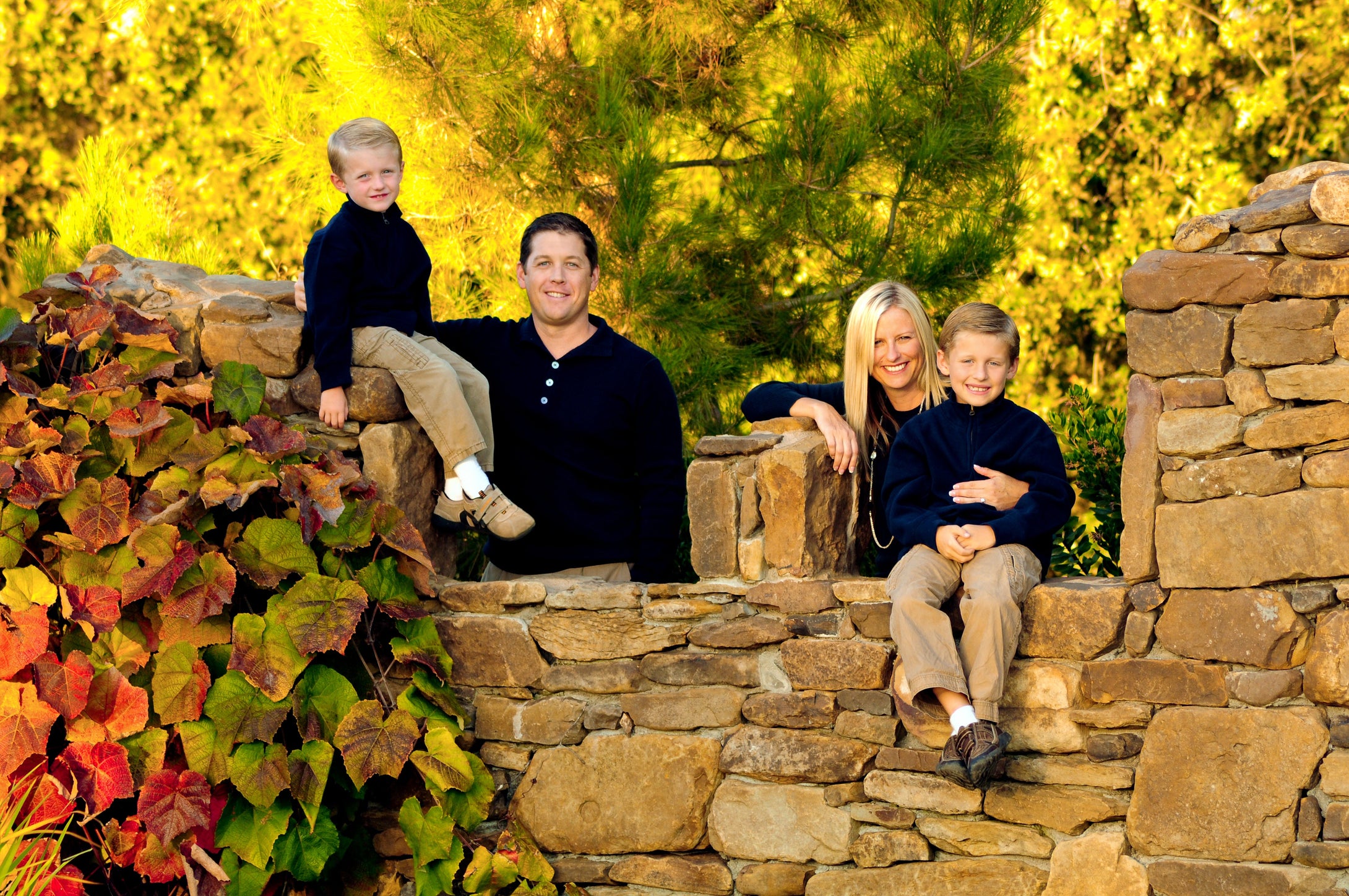 vineyard-family-portrait Giclee / Colored / 5 x 7 Tracy McCrackin Photography - Tracy McCrackin Photography