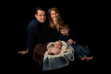 Load image into Gallery viewer, family-portrait-black-and-white-2 Giclee / Colored / 5 x 7 Tracy McCrackin Photography - Tracy McCrackin Photography