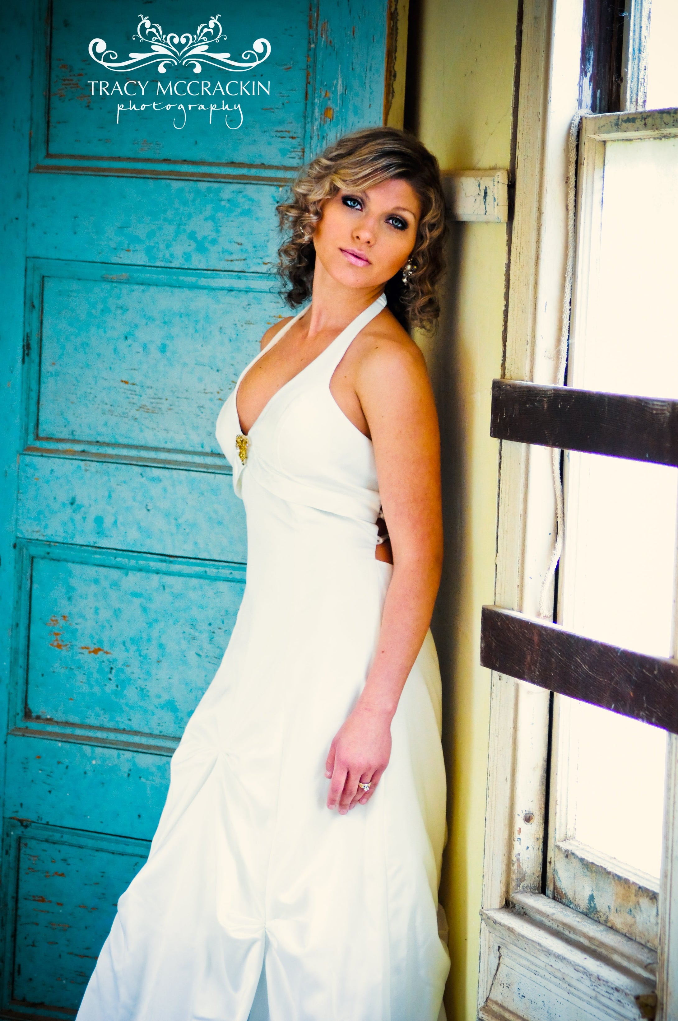 girl-with-white-party-dress Giclee / Colored / 5 x 7 Tracy McCrackin Photography - Tracy McCrackin Photography