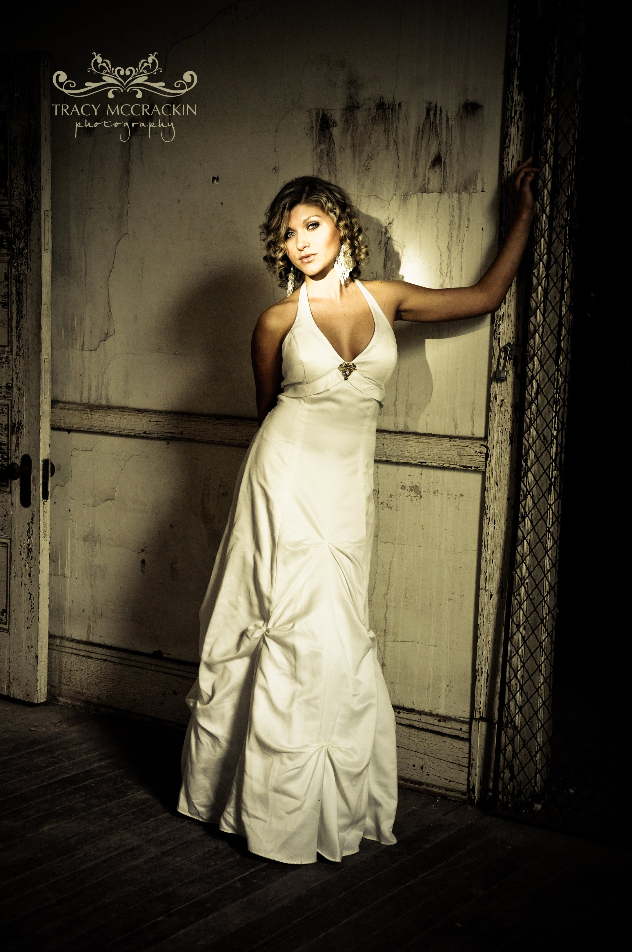 fashion-shoot-dress-in-spotlight Giclee / Colored / 5 x 7 Tracy McCrackin Photography - Tracy McCrackin Photography