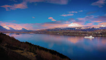Load image into Gallery viewer, Arctic Bliss: Capturing Iceland&#39;s Pink Sunset Gallery Wrap / Colored / 10 x 20 Tracy McCrackin Photography Wall art - Tracy McCrackin Photography