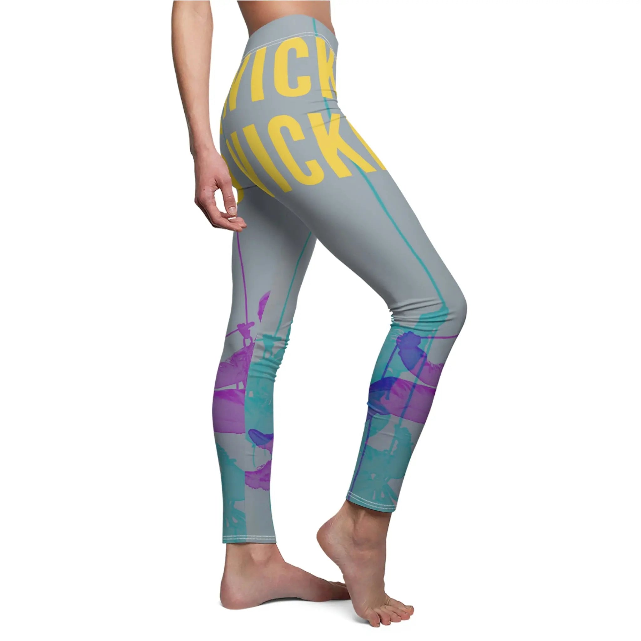 Wicked Lines Casual Leggings White stitching / XS Printify All Over Prints - Tracy McCrackin Photography