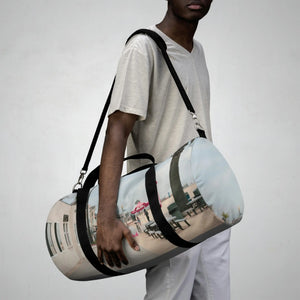 Beach Town Duffel Bag Printify Bags - Tracy McCrackin Photography
