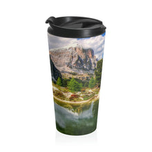 Load image into Gallery viewer, Lovely Lake Stainless Steel Travel Mug Printify Mug - Tracy McCrackin Photography