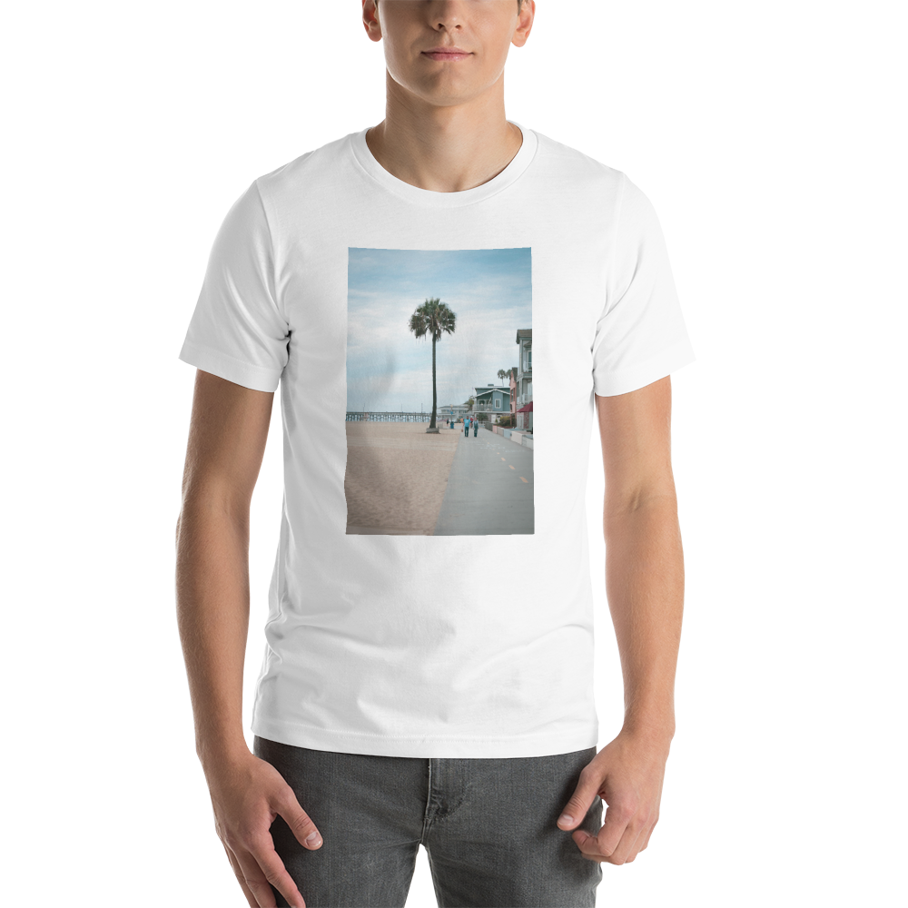 Beach Lifestyle Short-Sleeve T-Shirt Giclee / White / XS Printful Clothing - Tracy McCrackin Photography