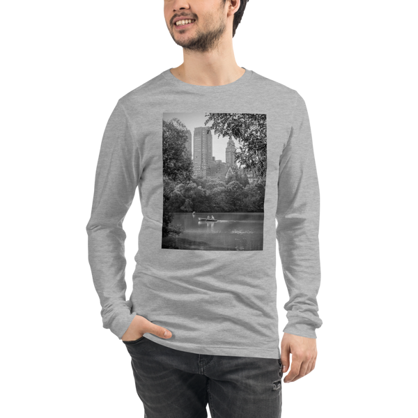 New York Park Crew neck Long Sleeve Tee White / XS Printful Clothing - Tracy McCrackin Photography