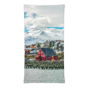 Iceland Harbor Face Mask/Neck Gaiter - Iceland Default Title Tracy McCrackin Photography Clothing - Tracy McCrackin Photography