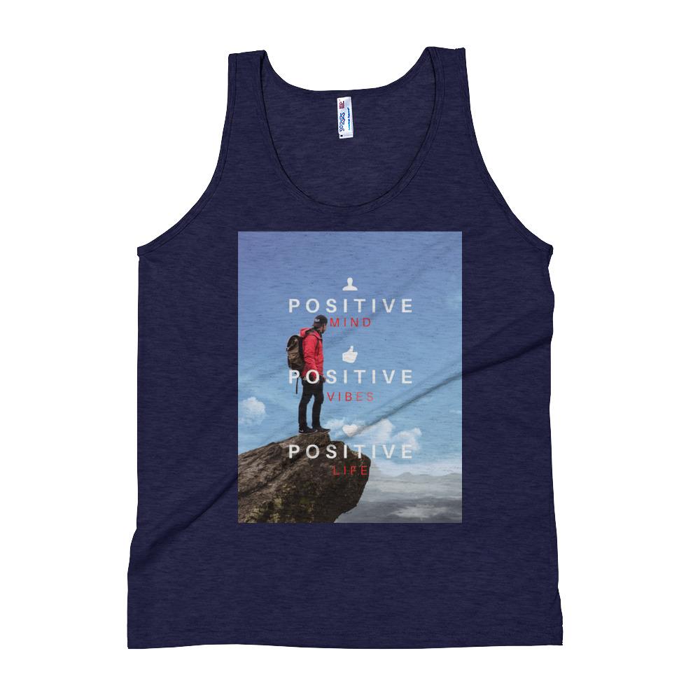 Positive Mind Unisex Tank Top Giclee / Tri-Black / XS Tracy McCrackin Photography - Tracy McCrackin Photography