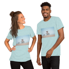 Load image into Gallery viewer, SoCal Beach Shirt, Short-Sleeve Unisex Giclee / White / XS Tracy McCrackin Photography Clothing - Tracy McCrackin Photography