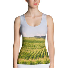 Load image into Gallery viewer, Country Fields Tank Top XS Printful Clothing - Tracy McCrackin Photography