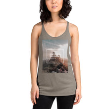 Load image into Gallery viewer, Happiness Is A Choice Women&#39;s Racerback Tank Giclee / Vintage Black / XS Tracy McCrackin Photography - Tracy McCrackin Photography