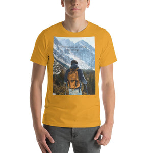 The Mountains are Calling Short-Sleeve Unisex T-Shirt Giclee / Black / XS Tracy McCrackin Photography - Tracy McCrackin Photography