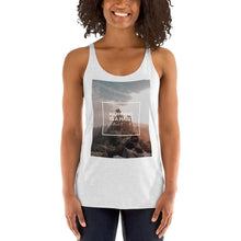Load image into Gallery viewer, Happiness Is A Choice Women&#39;s Racerback Tank Giclee / Vintage Black / XS Tracy McCrackin Photography - Tracy McCrackin Photography