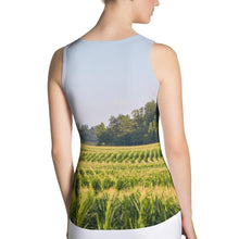 Load image into Gallery viewer, Country Fields Tank Top XS Printful Clothing - Tracy McCrackin Photography