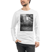 Load image into Gallery viewer, New York Park Crew neck Long Sleeve Tee White / XS Printful Clothing - Tracy McCrackin Photography