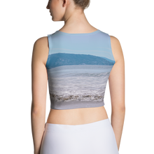 Load image into Gallery viewer, Surfer Summer Crop Top XS Printful Clothing - Tracy McCrackin Photography