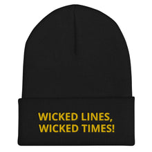 Load image into Gallery viewer, Wicked Times Rock Climbing Cuffed Beanie Giclee / White Tracy McCrackin Photography Clothing - Tracy McCrackin Photography