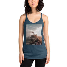 Load image into Gallery viewer, Happiness Is A Choice Women&#39;s Racerback Tank Giclee / Vintage Black / XS Tracy McCrackin Photography - Tracy McCrackin Photography