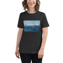 Load image into Gallery viewer, Whales in the Arctic Women&#39;s Relaxed T-Shirt Giclee / White / S Printful Clothing - Tracy McCrackin Photography
