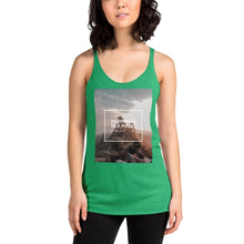 Load image into Gallery viewer, Happiness Is A Choice Women&#39;s Racerback Tank Giclee / Vintage Black / XS Tracy McCrackin Photography - Tracy McCrackin Photography