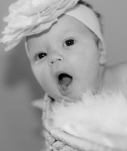 Load image into Gallery viewer, baby-with-pink-rose-in-a-basket Giclee / Colored / 5 x 7 Tracy McCrackin Photography - Tracy McCrackin Photography