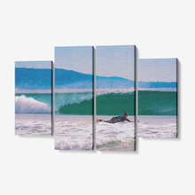 Load image into Gallery viewer, Catching the Big One - 4 Piece Canvas Wall Art - Framed Ready to Hang 4x12&quot;x32 4 x 12 x 32 / Canvas Only(rolled) Printy6 Wall art - Tracy McCrackin Photography