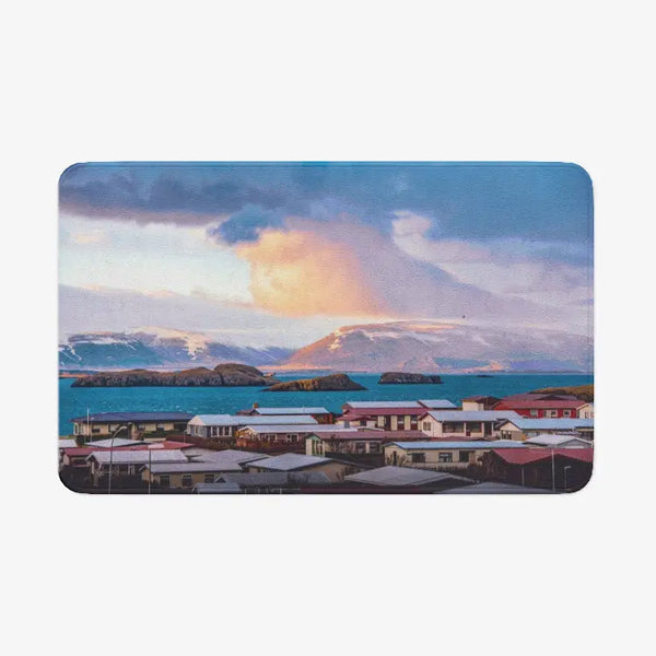Arctic Storm Non-Slip Soft Kitchen Mat Bath Rug Doormat 18'' x 30'' Printy6 Blanket - Tracy McCrackin Photography